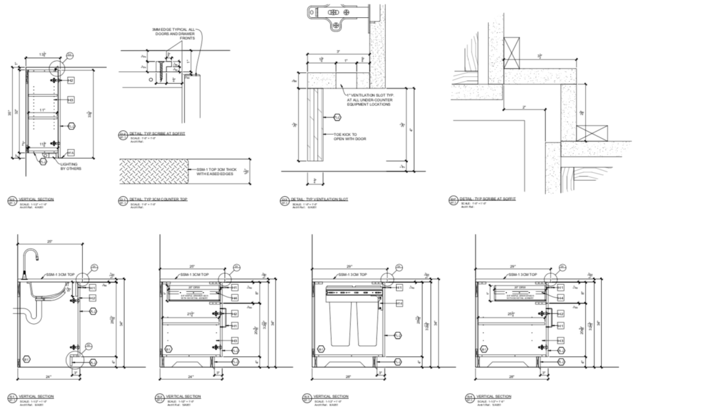Millwork Shop Drawings Ttcadd Structural Outsourcing Pvt Ltd